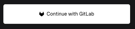 Modelcode login page — Continue with GitLab button