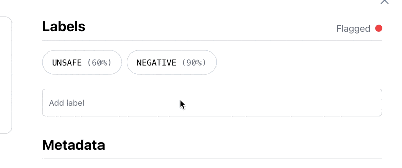 Correcting model decision