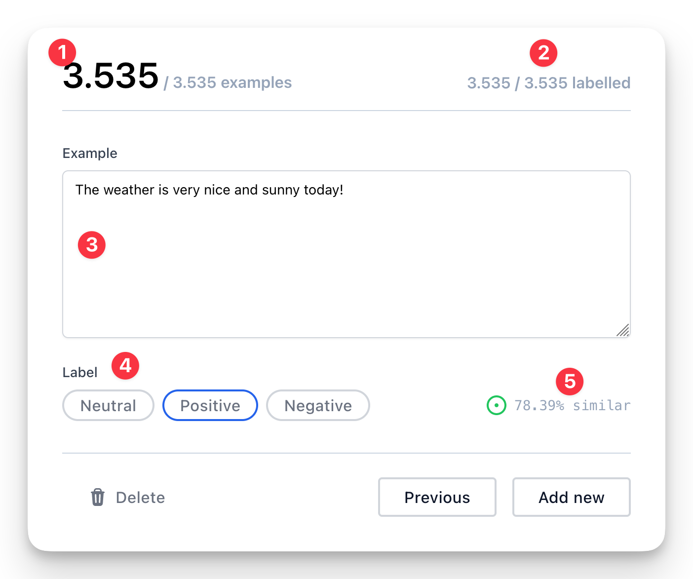Manually annotate your data