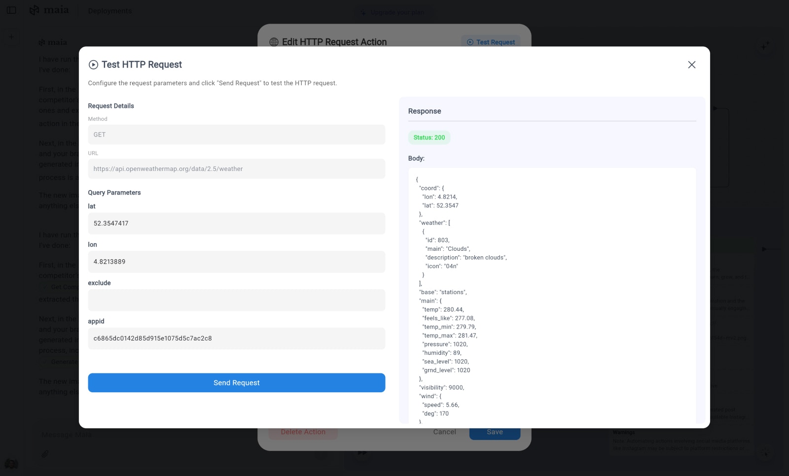 Edit modular prompt sections