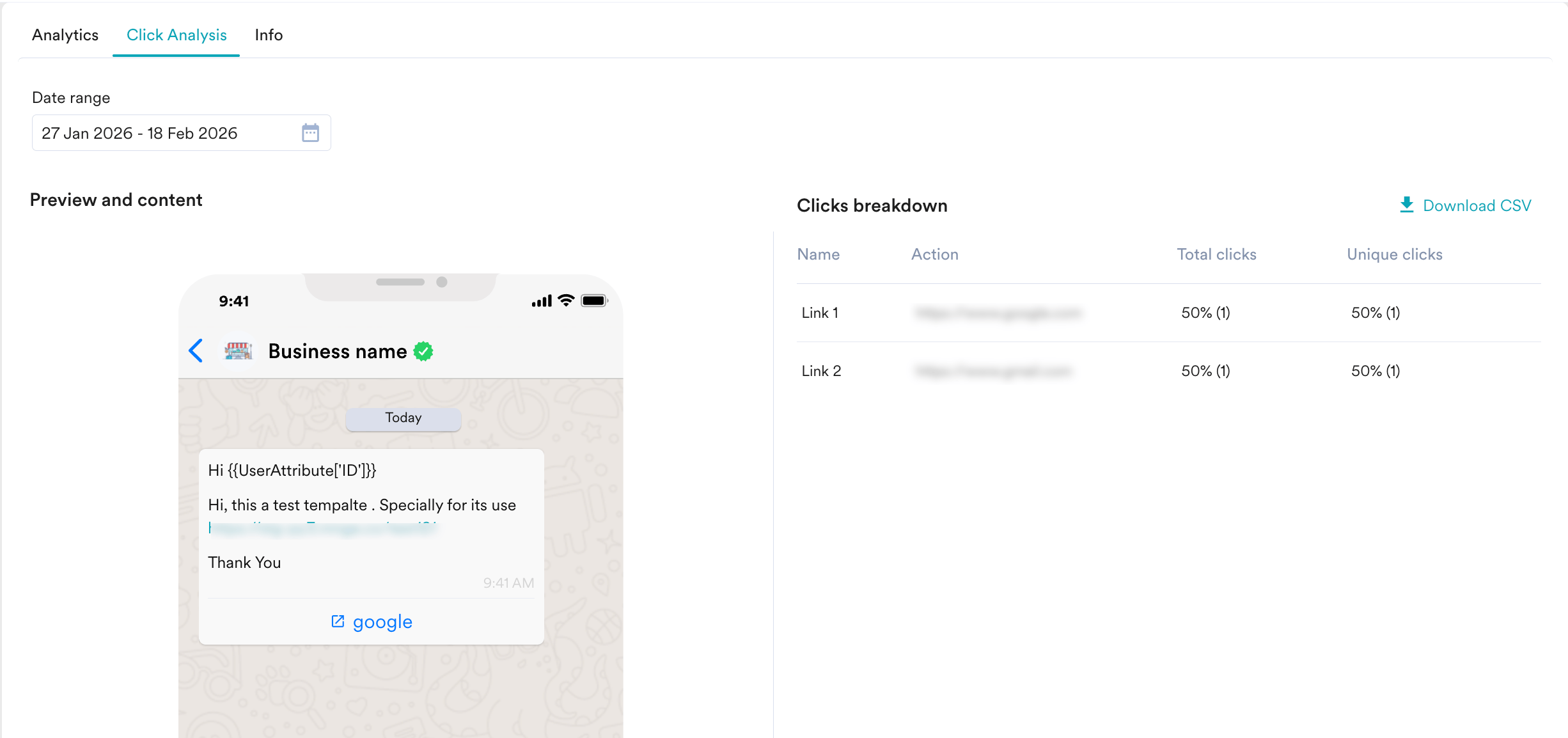 Clickanalysis