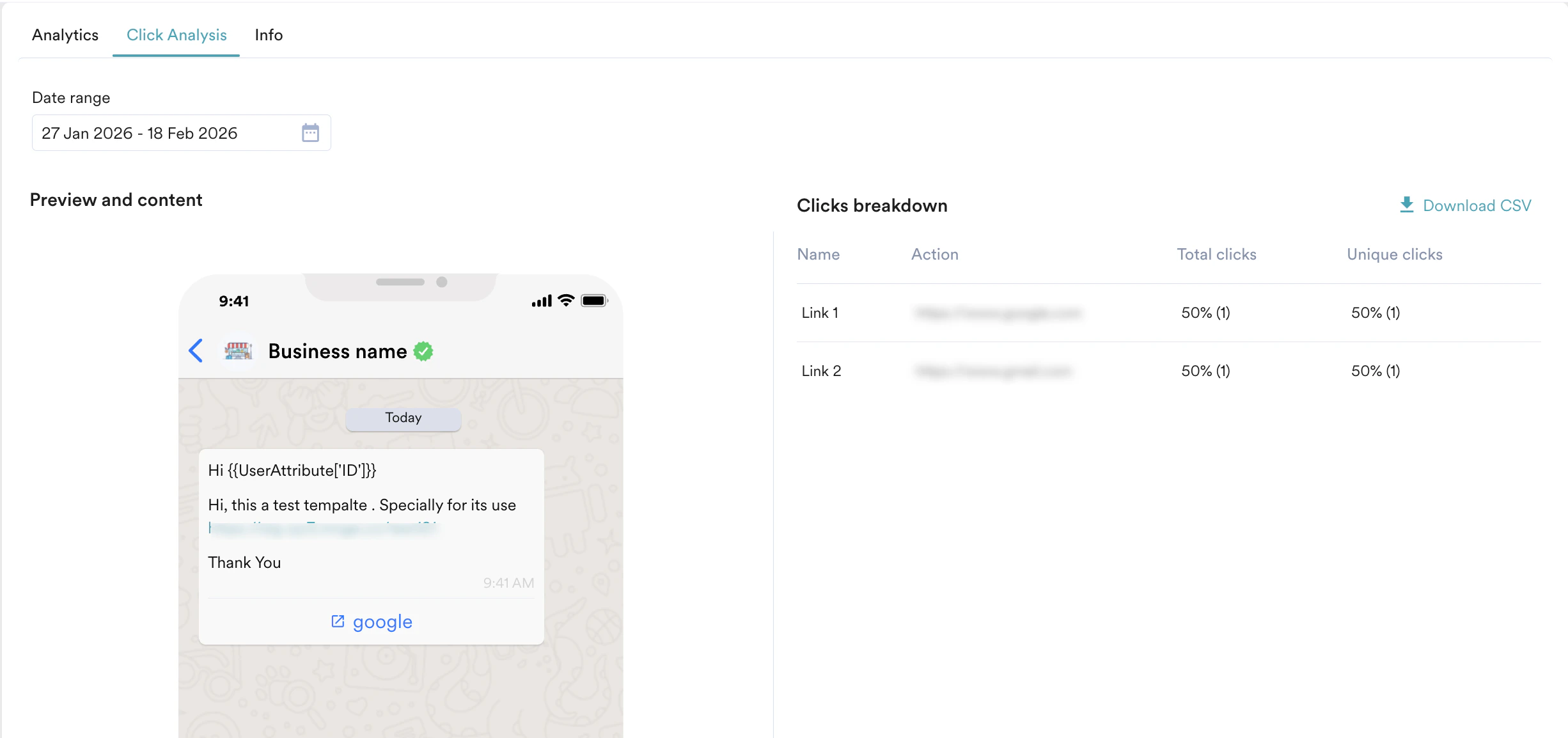 Clickanalysis