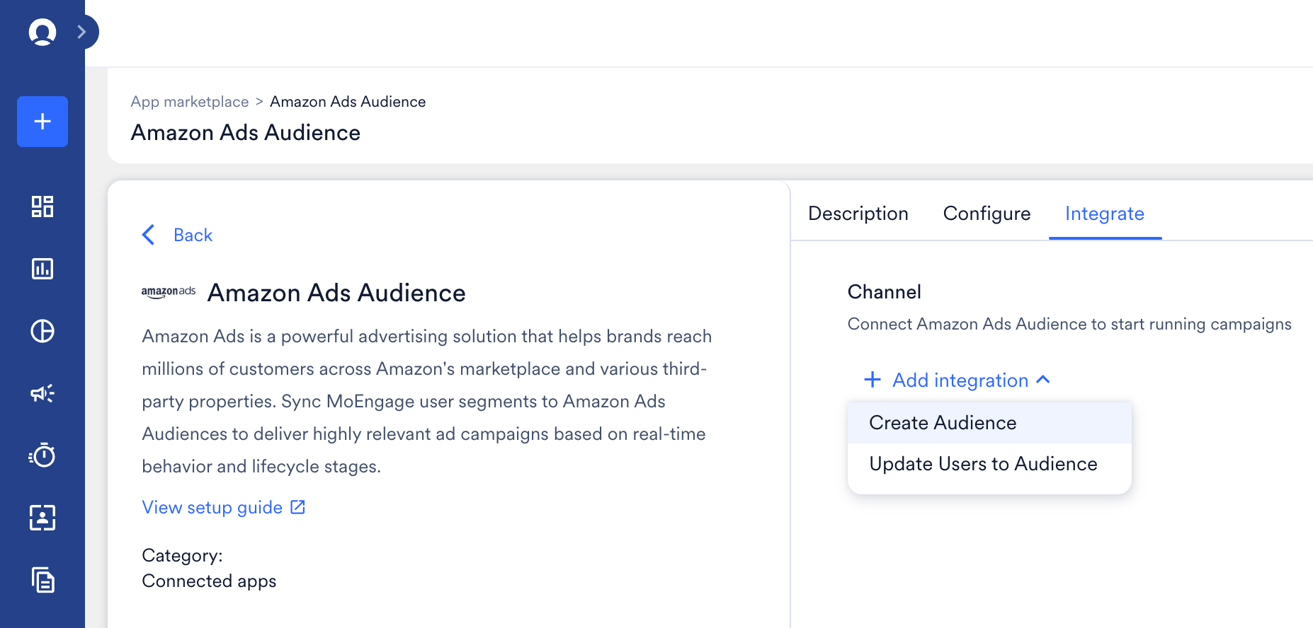 Update Users to Audience