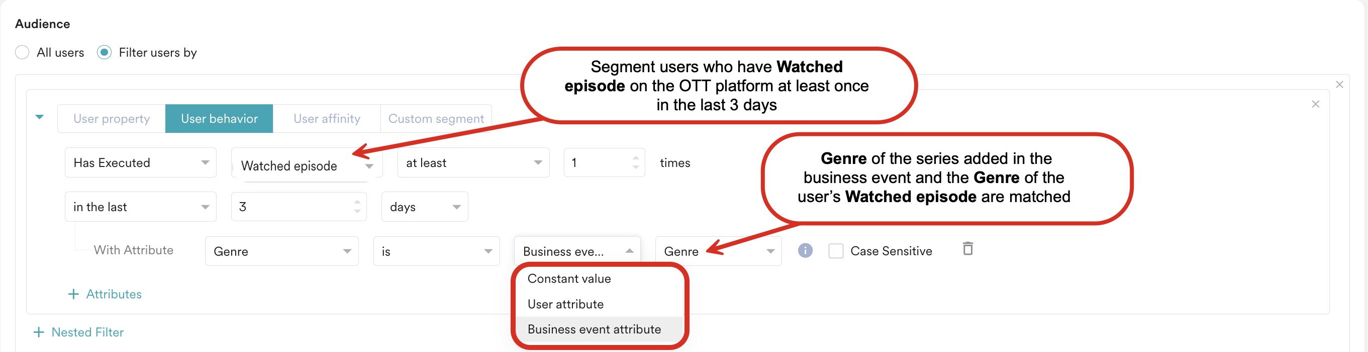 User Behavior Flows