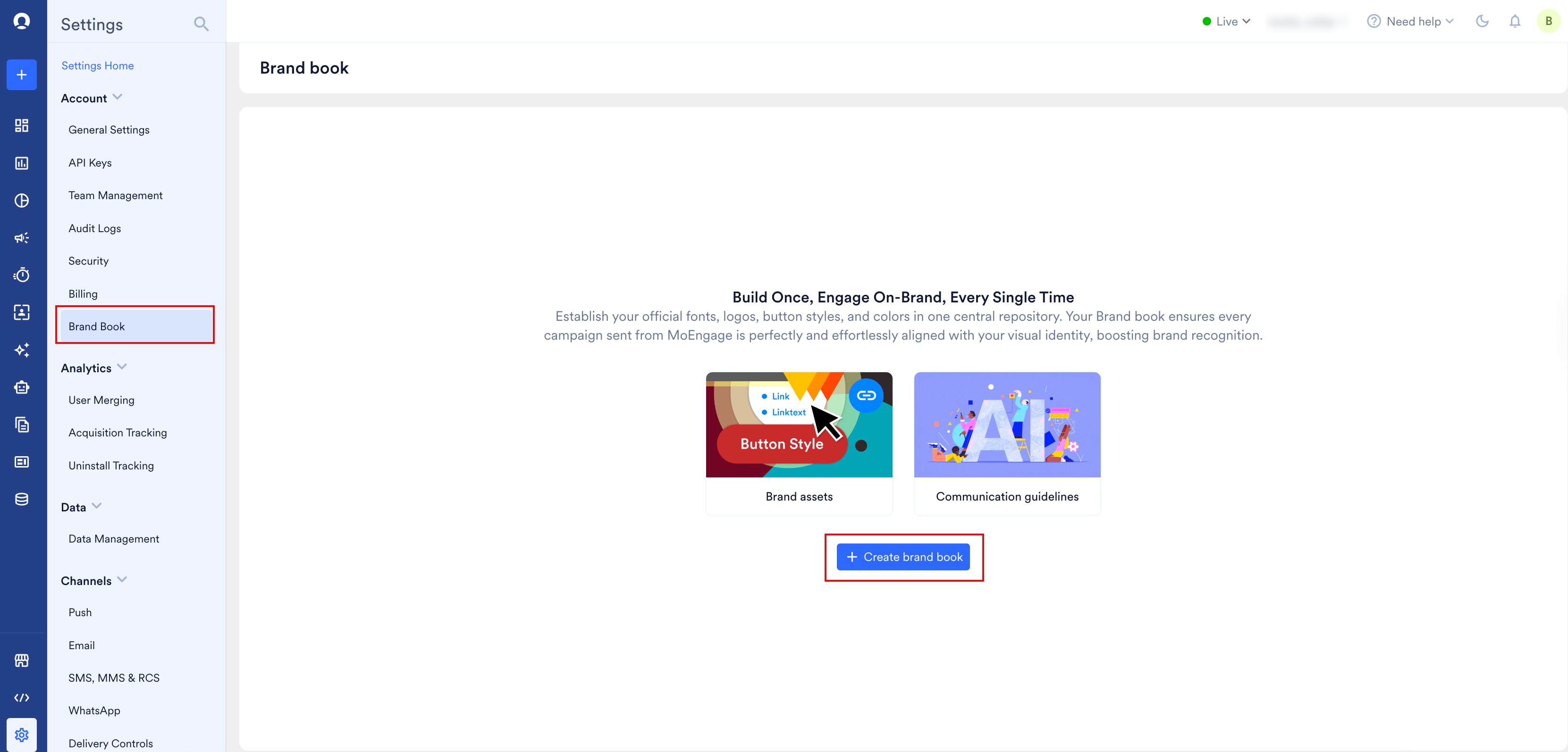 Access the Brand Book