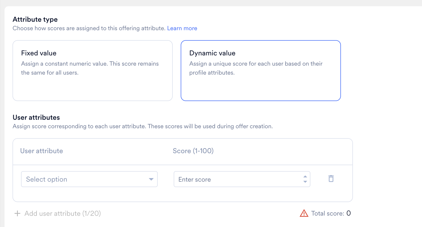 Dynamic Value