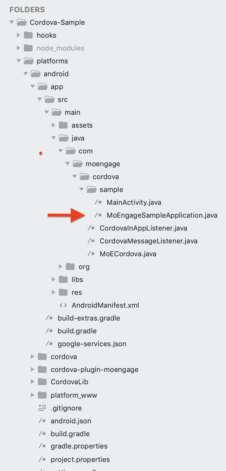 Cordovaandroidsdkinitialization