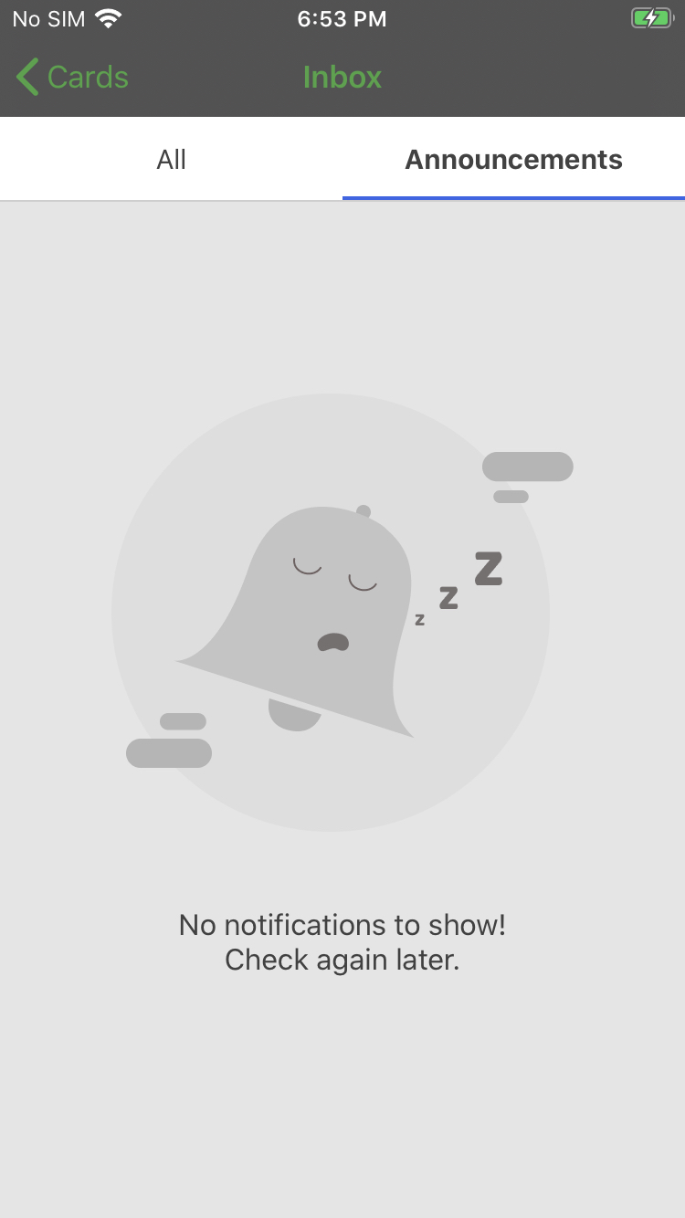 Customizeemptyinbox