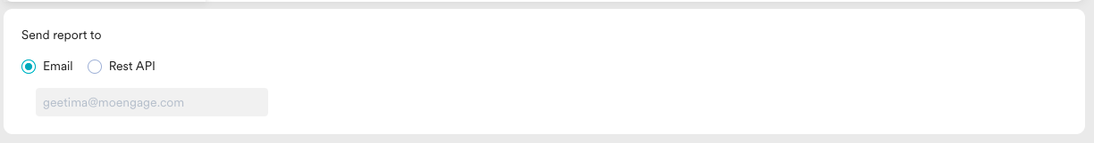 Send Report To