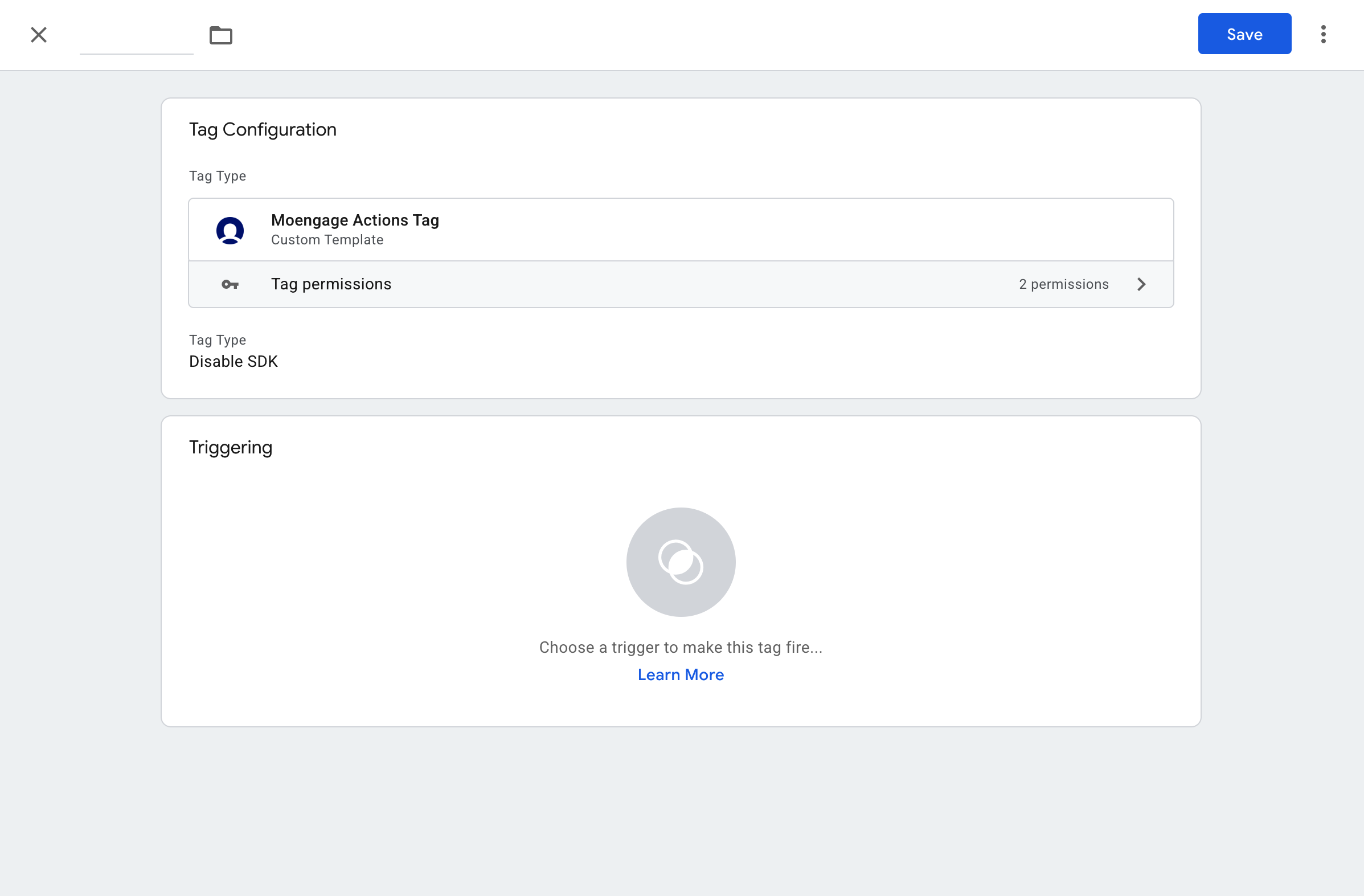 Disable SDK