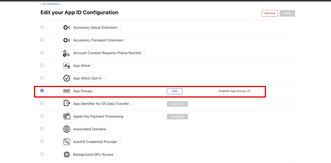 Appgroup Appgroup