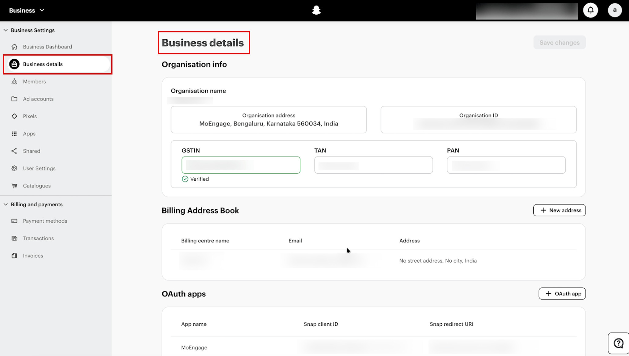 Note: Save this token immediately (for security, handle the token as a password). It is not displayed again