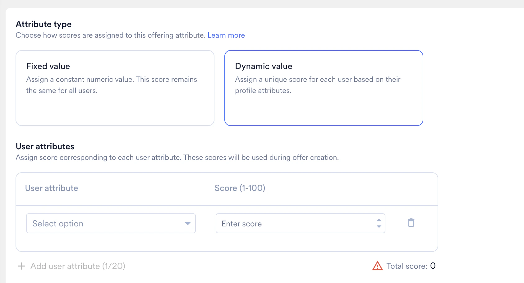 Dynamic Value