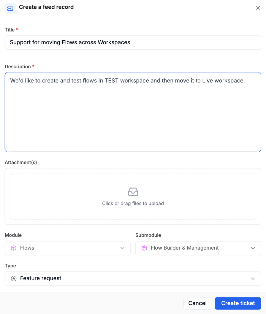 Create A Feed Create A Feed
