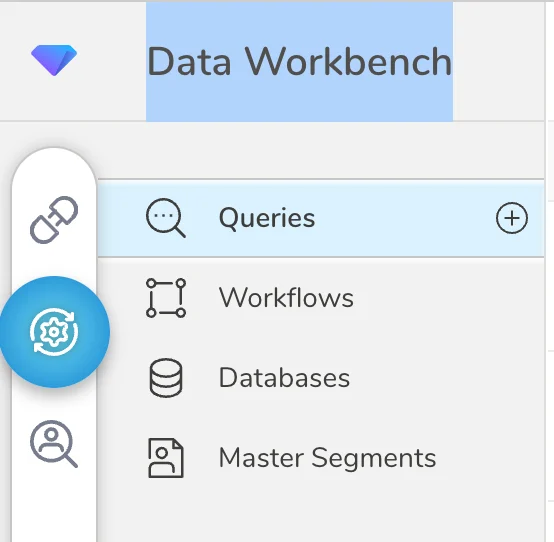 Treasure Data Data Workbench Queries page