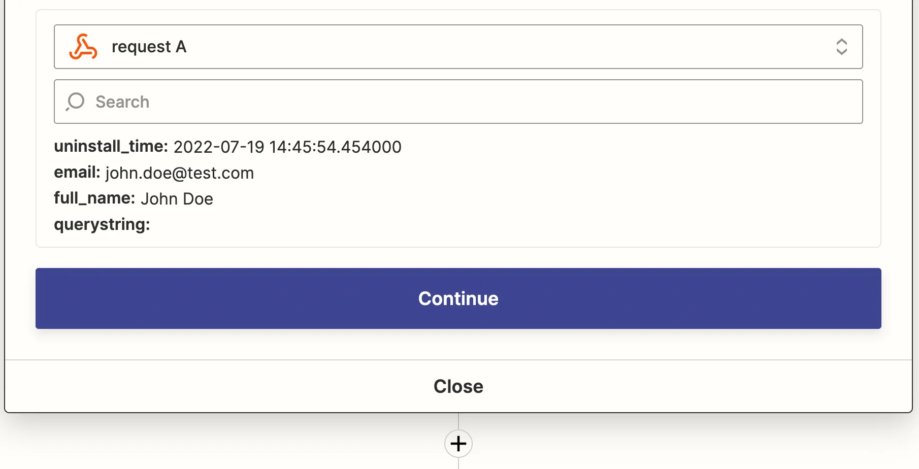 Test trigger details with parsed fields