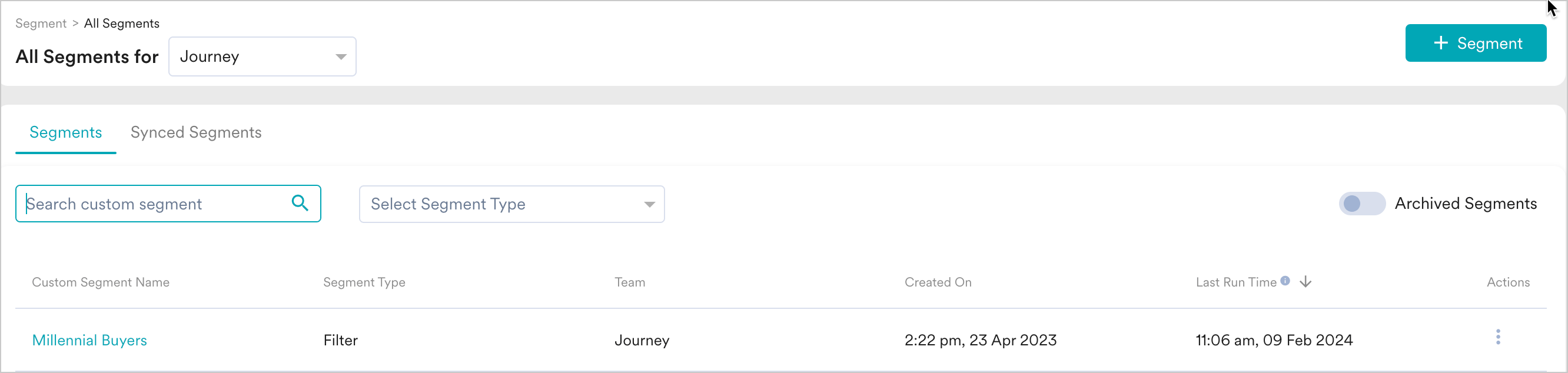 Mixpanel cohort as a custom segment in MoEngage