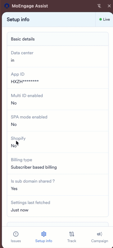 Setupinfo