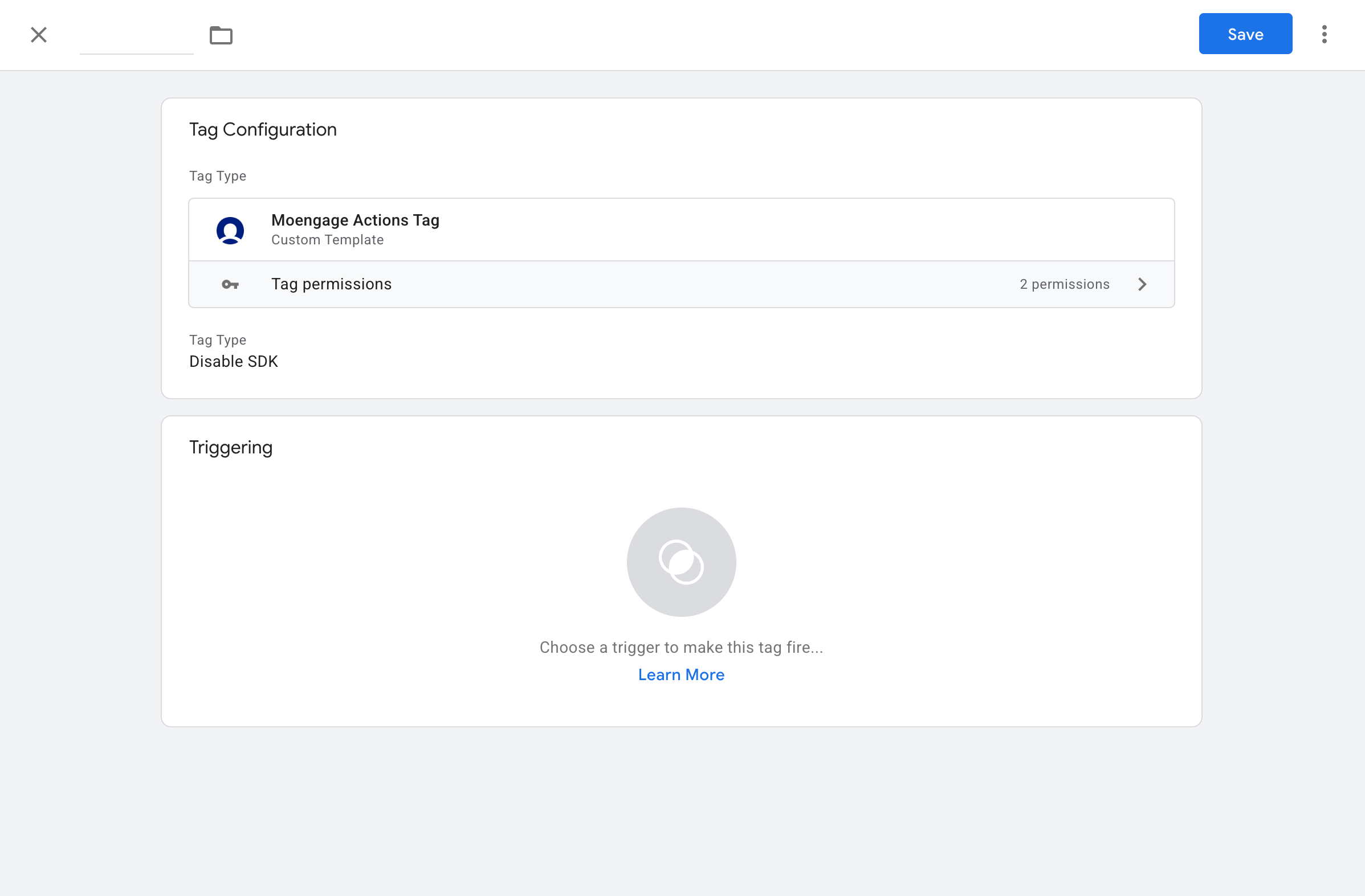 Disable SDK