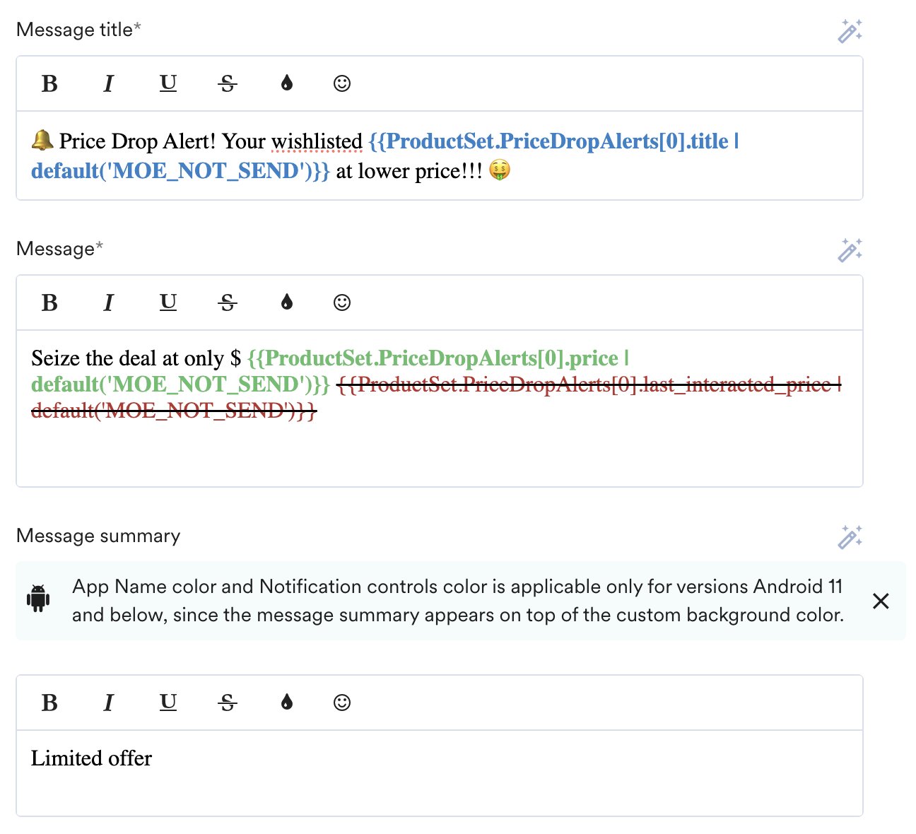 Campaign Personalization 1