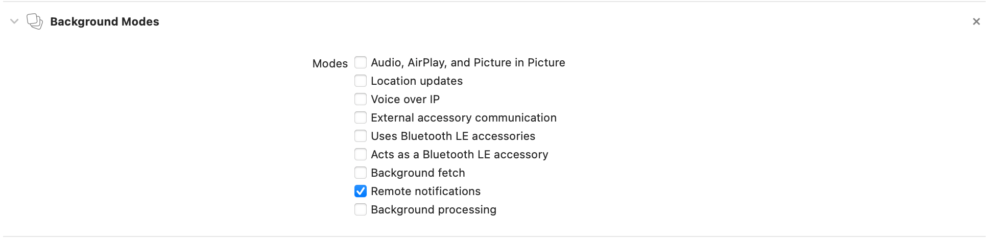 I OS Push Configuration2