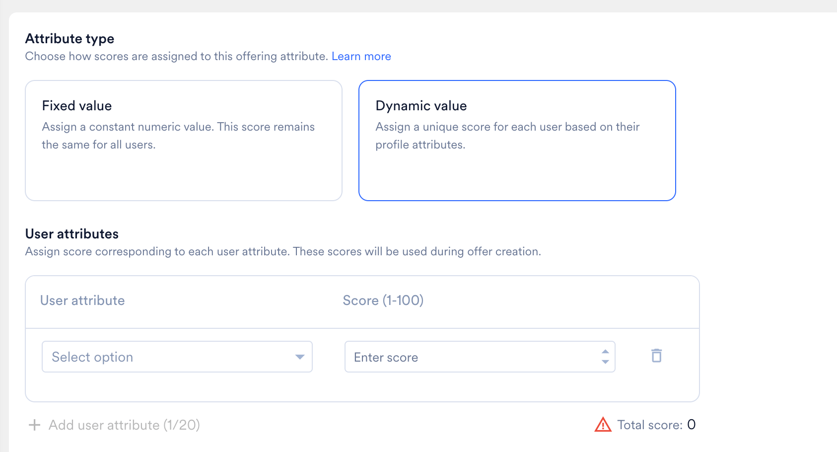 Dynamic Value