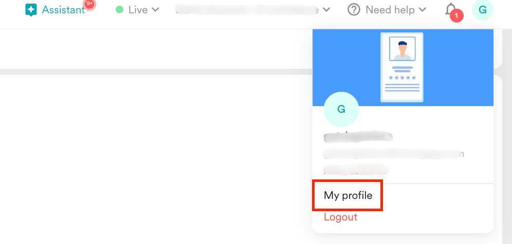 Language preferences navigation