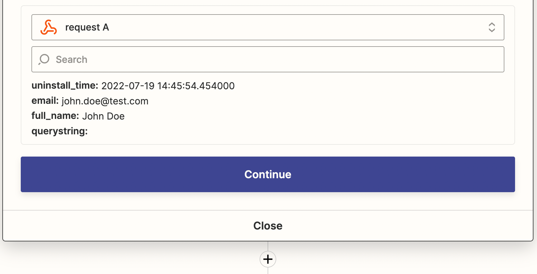 Test trigger details with parsed fields
