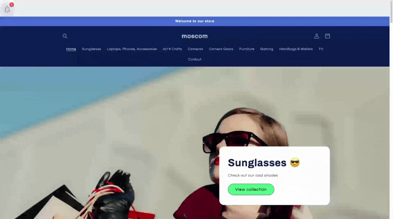 In-session behavior perosnalization