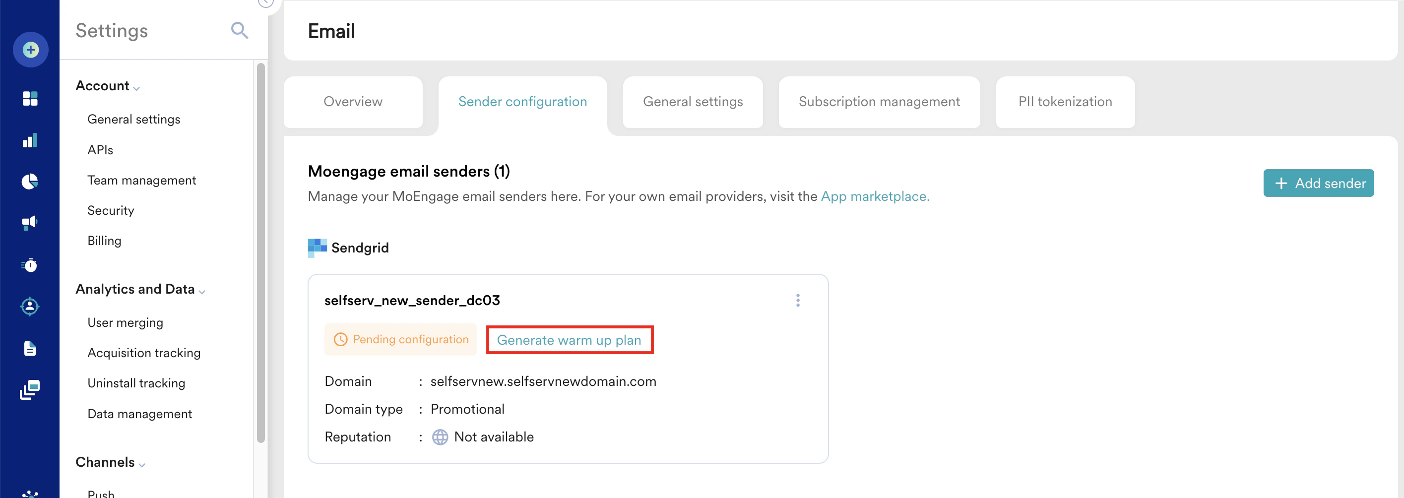 warm up-sender config.png