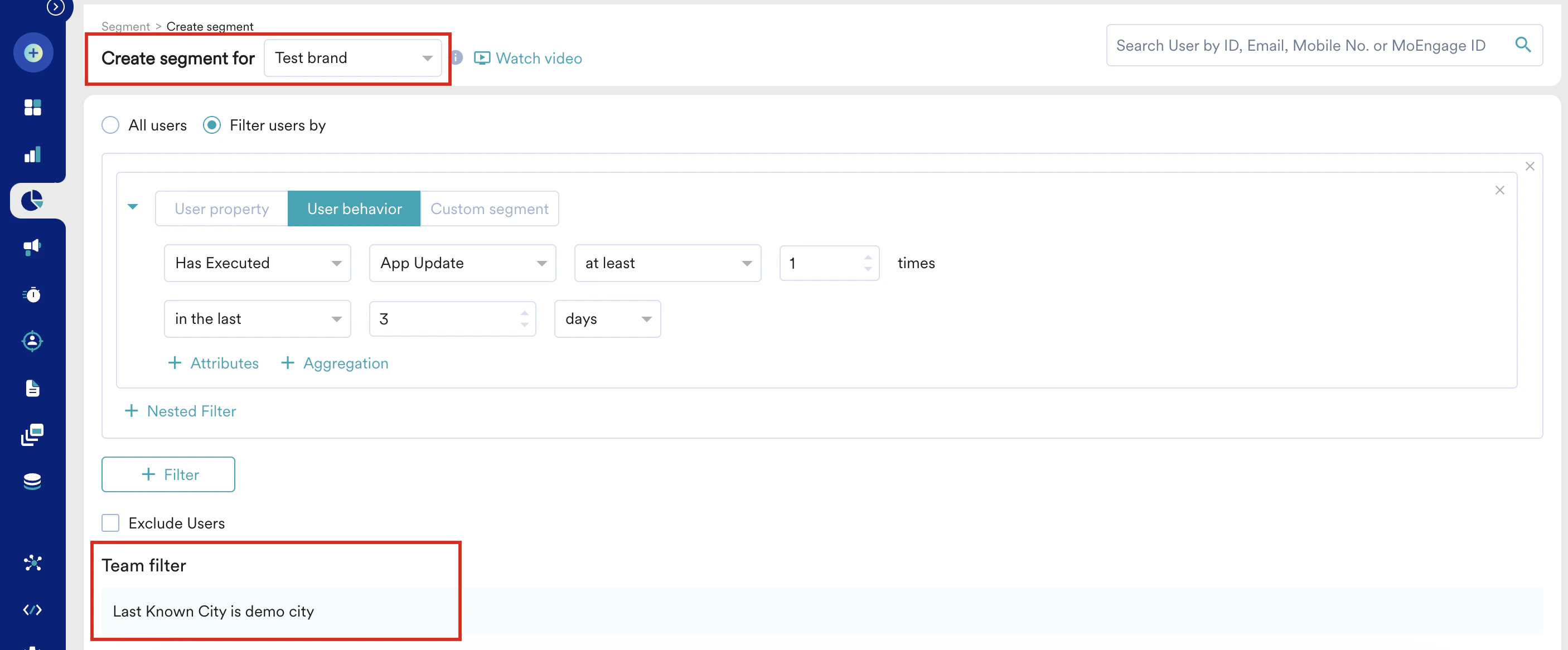 create segment with test brand.png