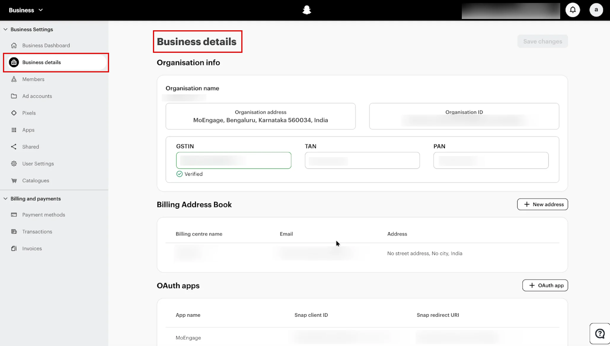 Note: Save this token immediately (for security, handle the token as a password). It is not displayed again