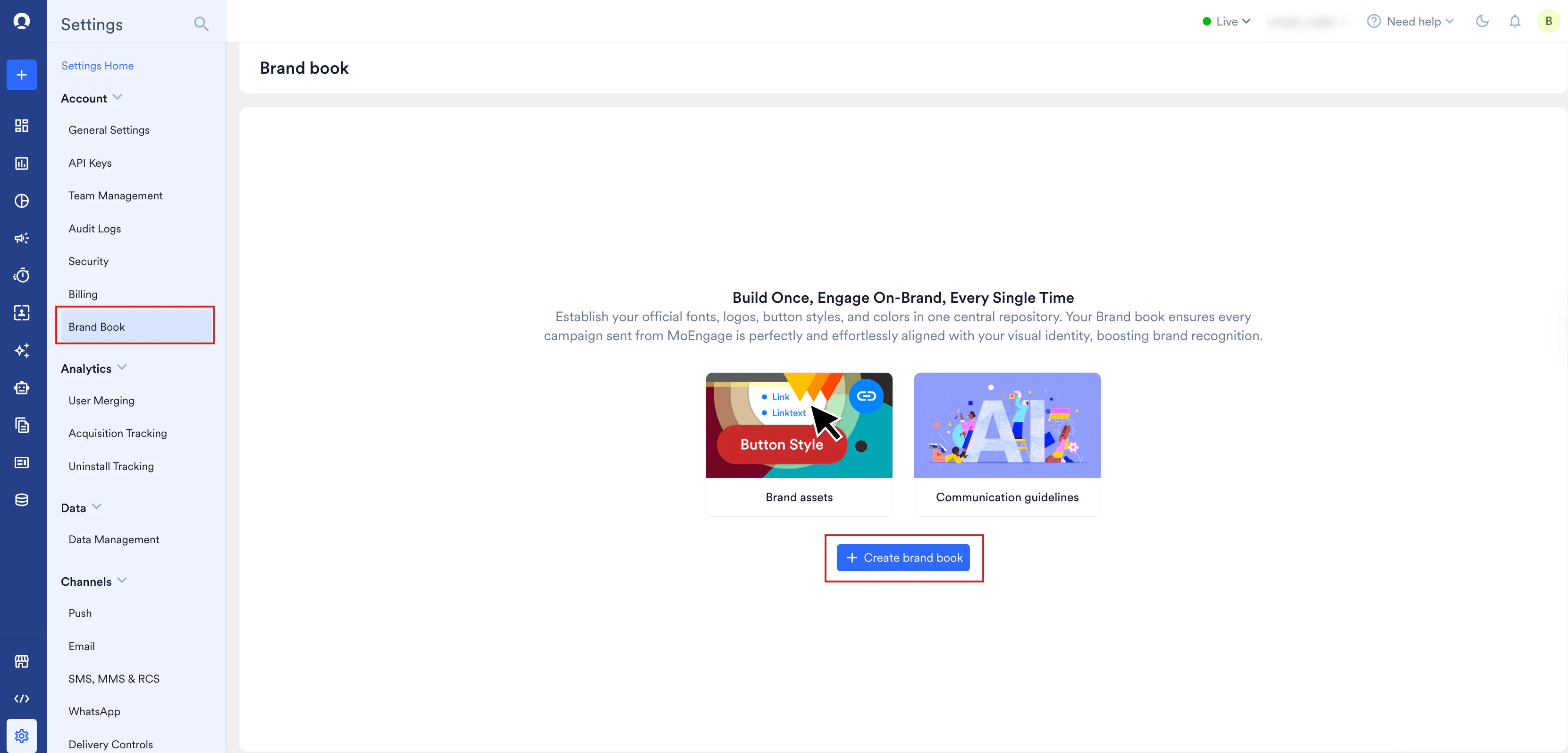 Access the Brand Book