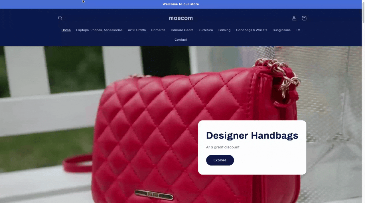 Recently viewed prodcuts