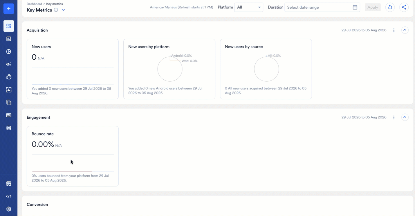 Select Other as the identity provider in the MoEngage dashboard