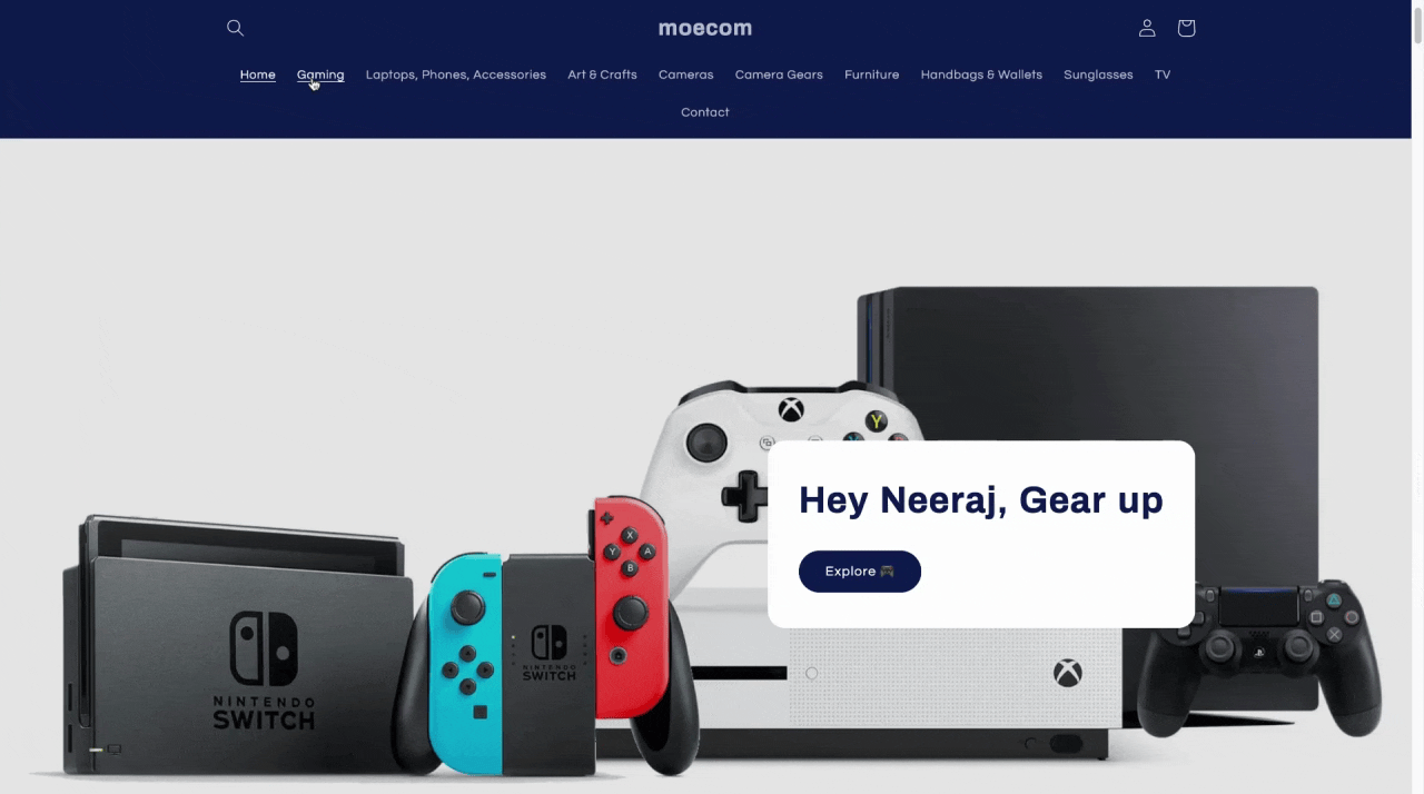 Countdown timer widget