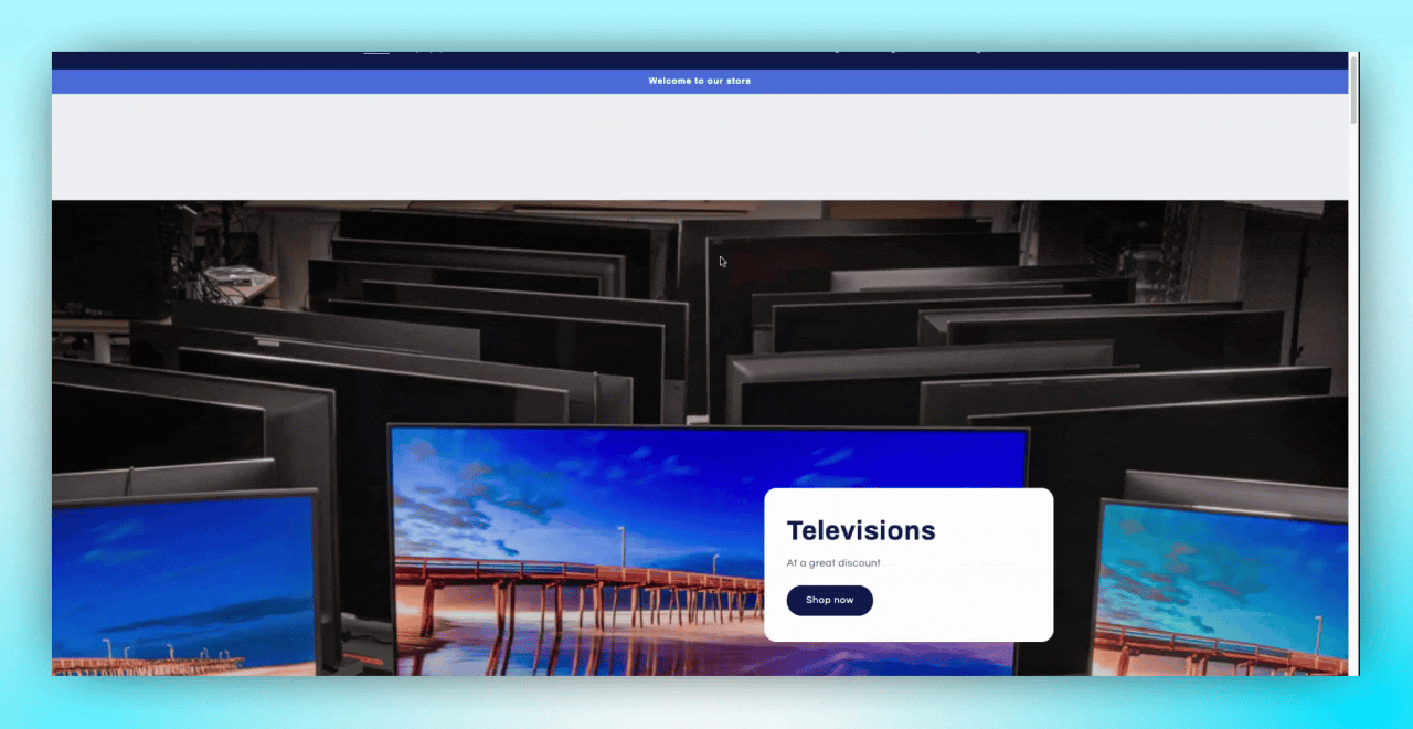 Product grids based on browsing behavior.gif