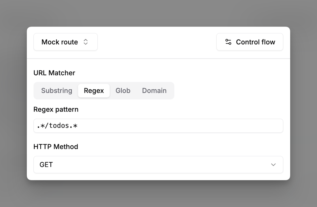 Request mocking - Momentic