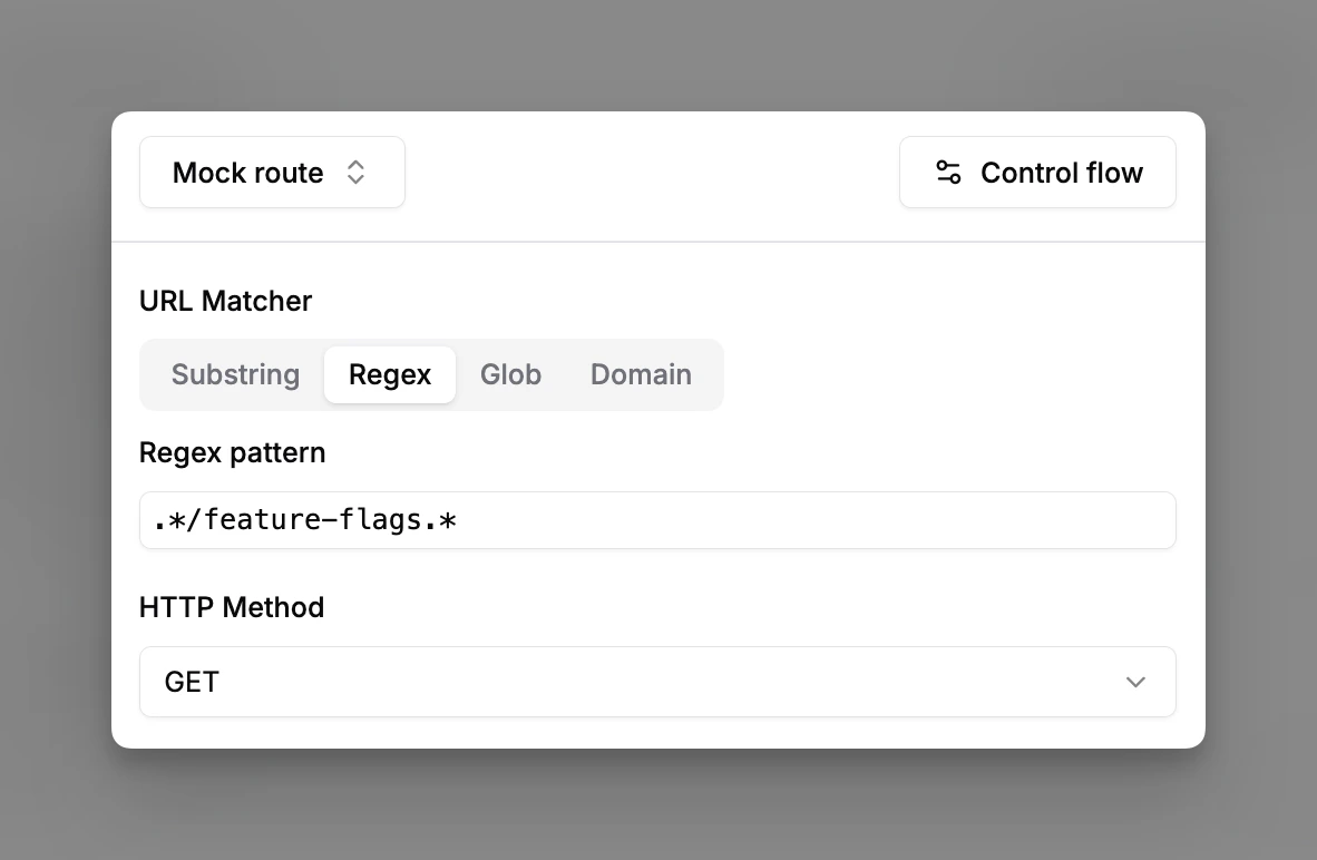 Feature flag overrides