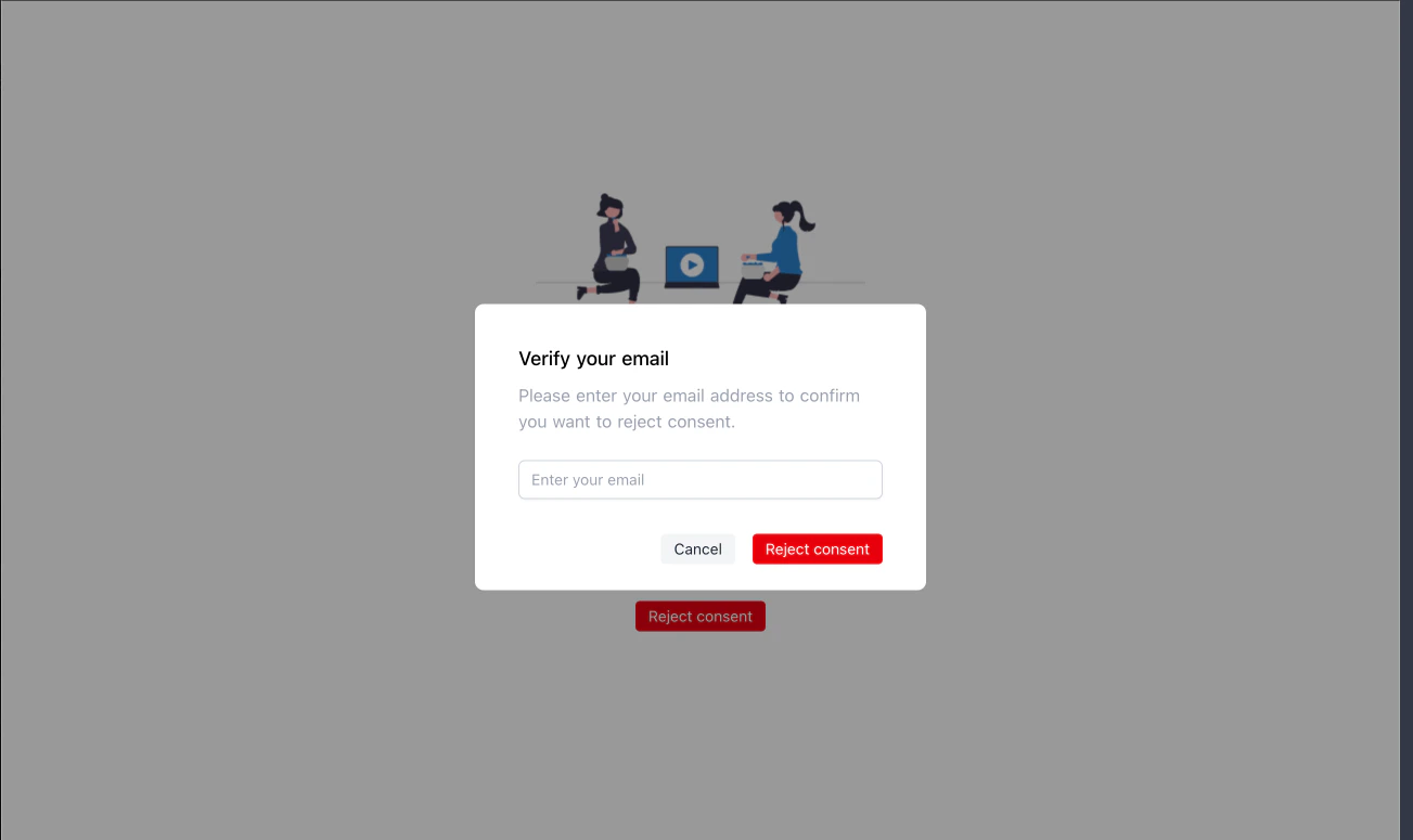 Email Verification Page