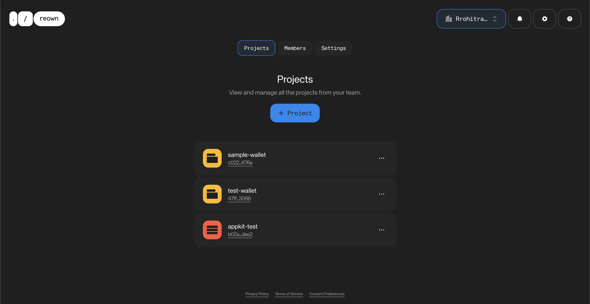 Create Project
