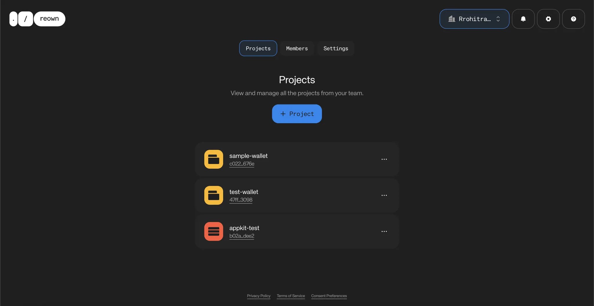 Create Project
