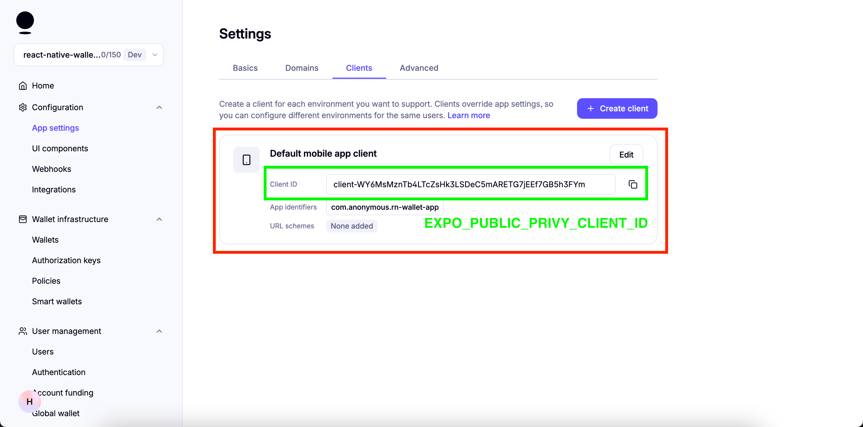 client_id