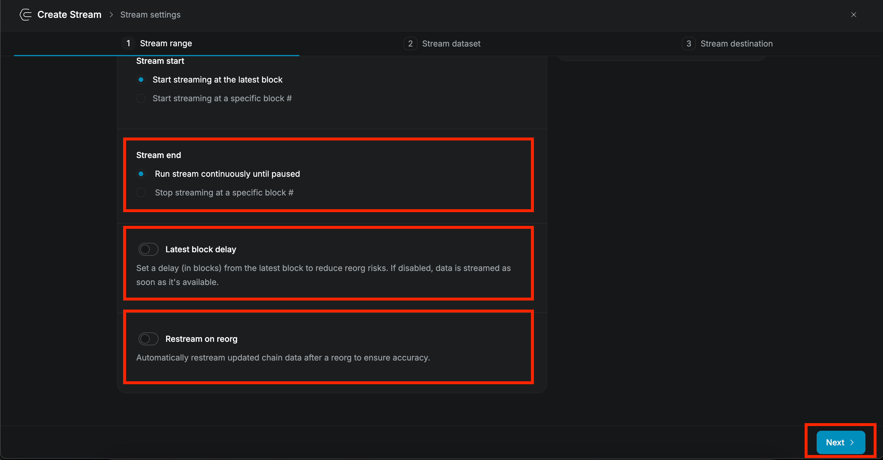 Additional Settings