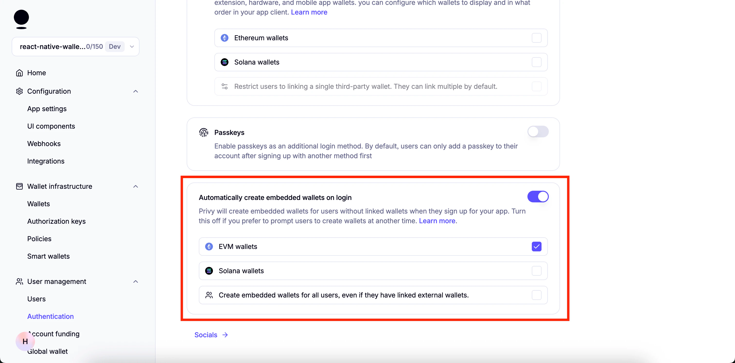 create wallets automatically