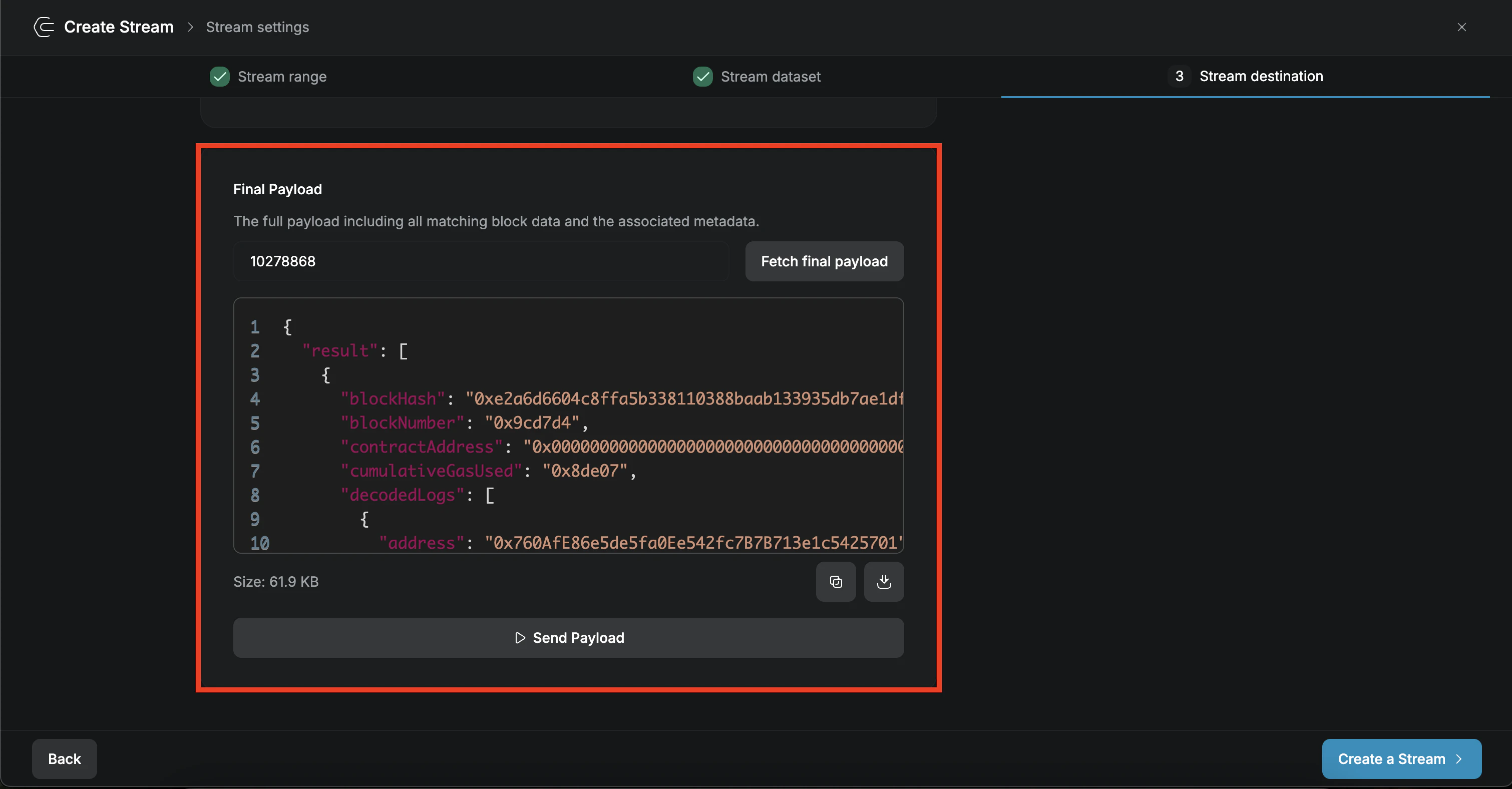 add send payload image