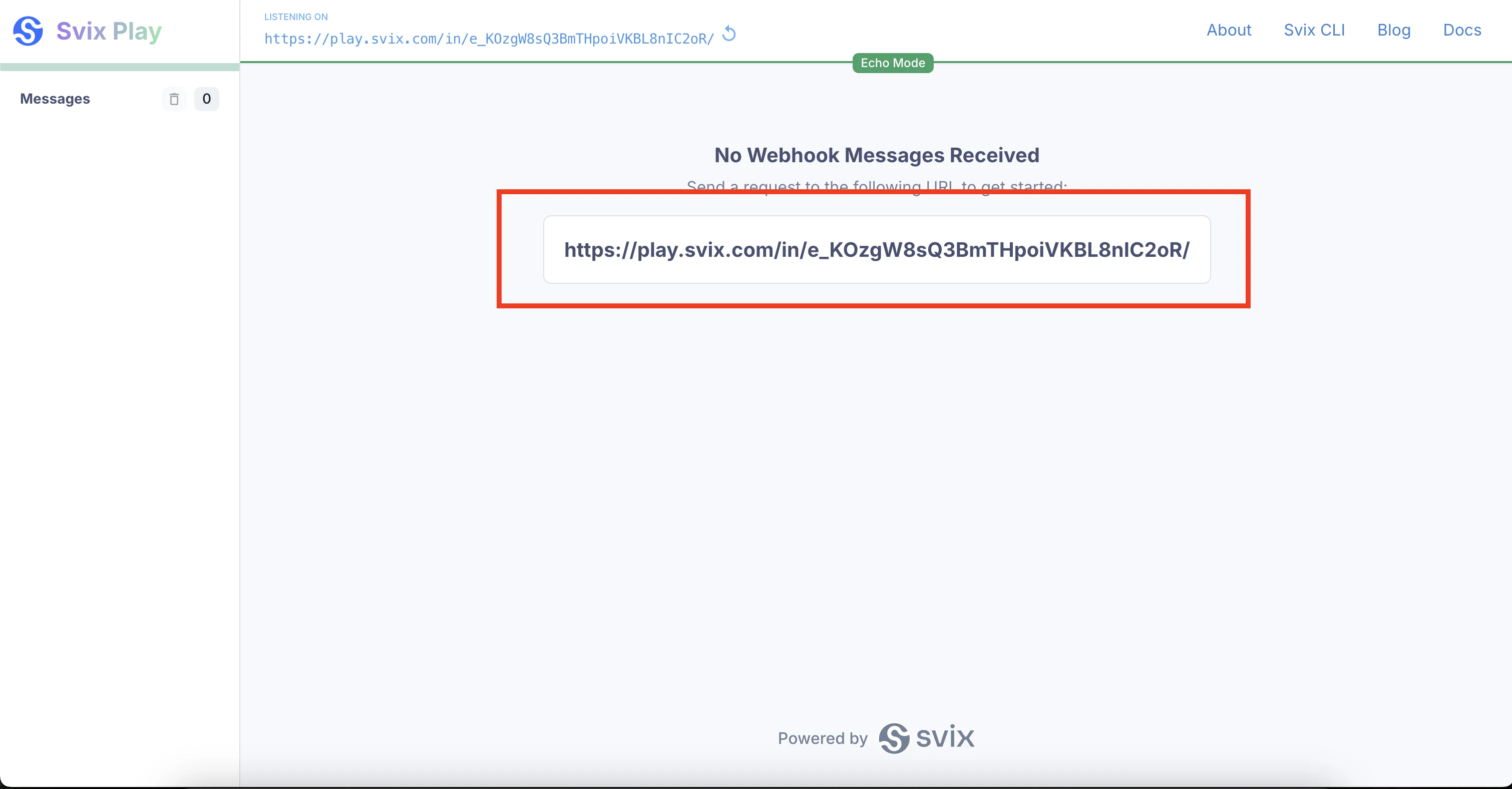 svix play copy url image