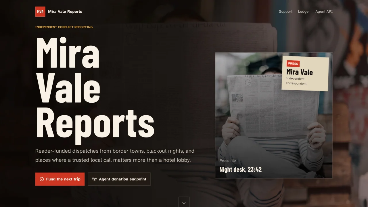 Screenshot of the subscriptions example app.