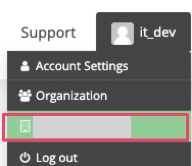 Enterprise Admin Consoleへのアクセス
