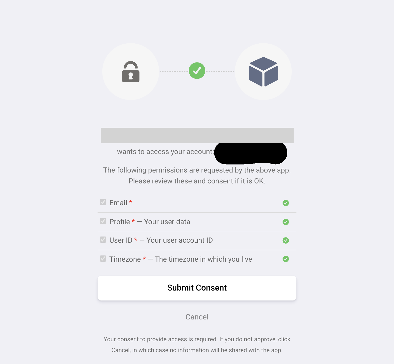 PagerDuty権限許可画面